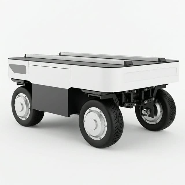 AGV chassis drive module quality inspection