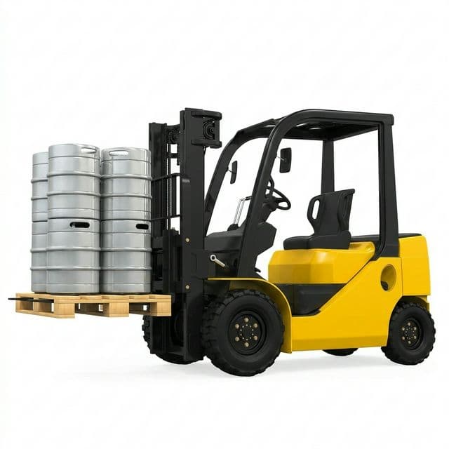 Forklift AGV drive wheel integration reference